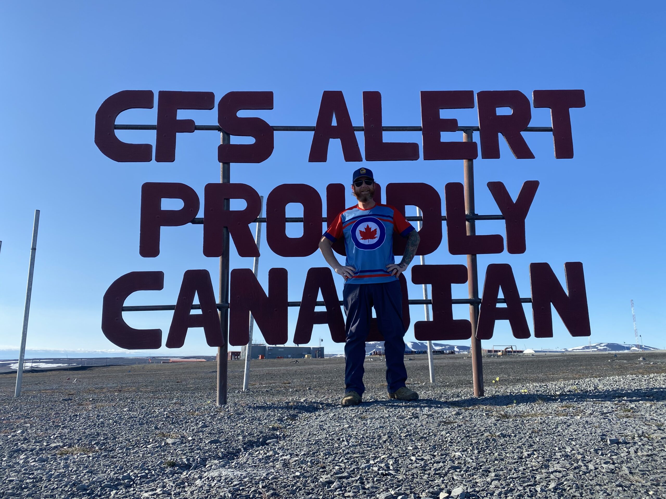 RCAF Run at CFS Alert