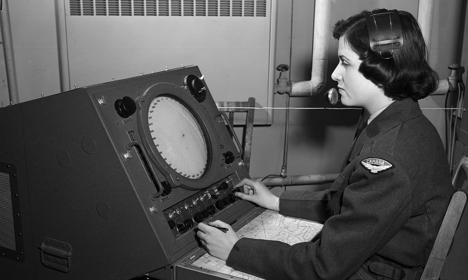 Female member of RCAF